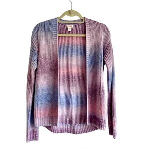 New Cat & Jack Open Front Cardigan Sweater Pink Purple Blue School Kids Size XL